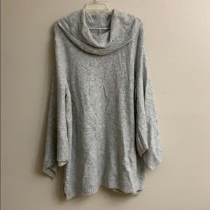 Lane Bryant gray Cowl neck sweater